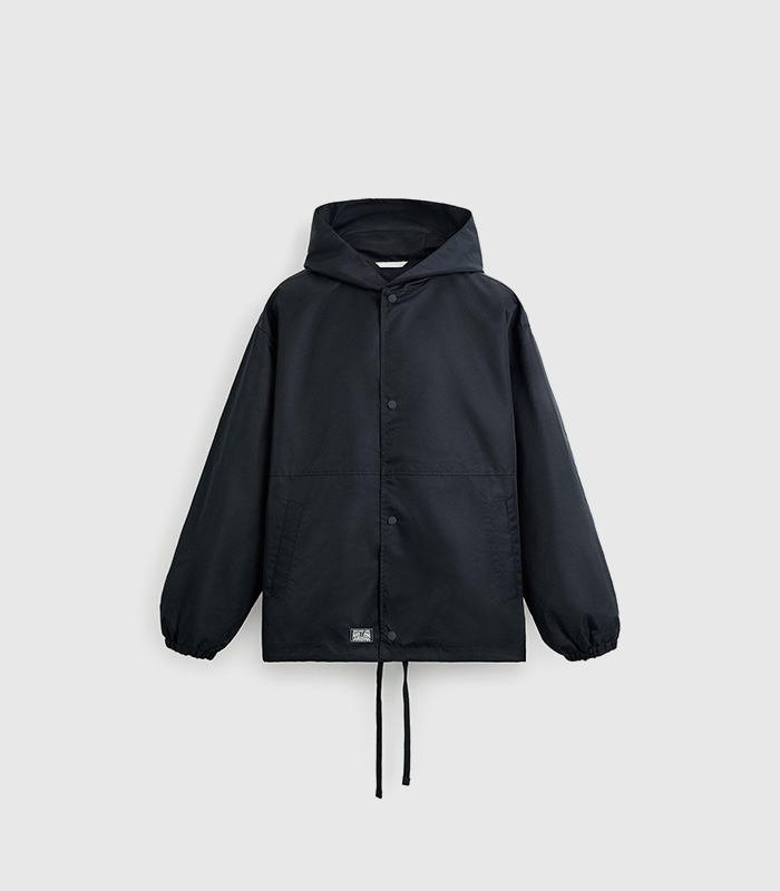 hooded-technical-jacket.jpeg Hooded technical jacket - Imagen 1